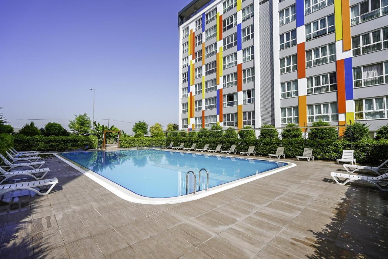 Residence W Shared Pool 3 Min To Mall Of Antalya Exterior photo